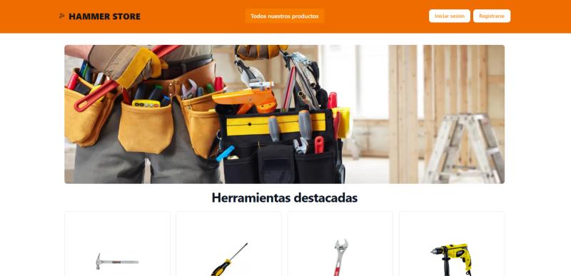 Screenshot de The Hammer Store